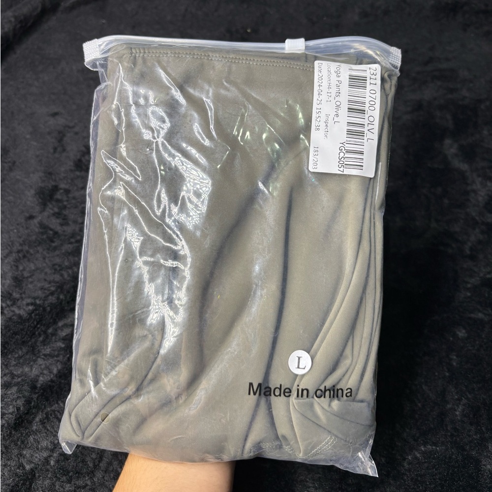 Yoga Pants Olive L